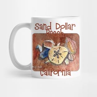 Sand Dollar Beach, Bur Sur, California Mug